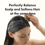 RATED GREEN Rosemary Balancing Scalp Pack | Organic Cold Brewed Charcoal | 2-in-1 Detoxifying Hair Mask for Flaky, Oly Scalp & Hair | Silicone-Free, Korean Hair Care | 6.76 Fl. Oz