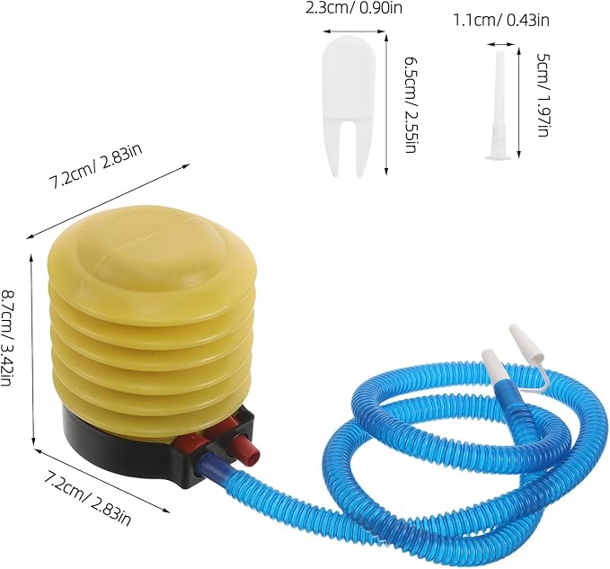 1Set Yoga Ball Pump: Manual Hand Foot Press Inflator - Image 2