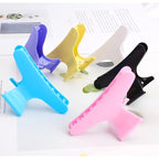 Ondder 12 Pack Butterfly Hair Clamps Clips Hair Claw Clips Salon Pro Section Clip for Styling, Sectioning, Cutting, Coloring Large Hair Clips Hairdressing Salon Tool Hair Accessories for Women Girls