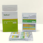 pH Test Strips Paper Universal Wide Range, pH 0-14 Acid Alkaline Litmus Test Strips Paper, Home Usage Water Swimming Pool Cosmetic Scientific School Lab Student Study pH Test