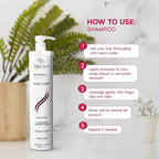 I Belli Capelli Aloe Vera Hydration Shampoo - Paraben-Free, Daily Care for Soft, Shiny, and Lightweight Hair - Anti-Breakage (1L/33.8 fl.oz)
