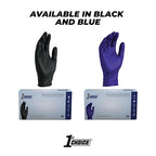 1st Choice Safety Indigo Nitrile 4 Mil Thick Disposable Gloves Large Case of 1000 Exam Medical Latex Free Indigo Large
