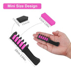MSDADA New Hair Chalk Comb Temporary Hair Color Dye for Girls Kids with Light Color Hair, Washable Hair Chalk for Girls Age 4 5 6 7 8 9 10 Birthday Cosplay DIY, Christmas