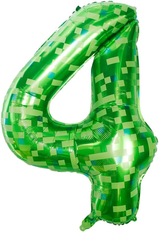 40 inch digital balloon, Number 4 by TNCDJKPA