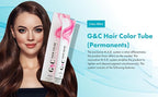 Hair Bar NYC Professional Permanent Hair Colors 6.1/6.A Dark Blonde Ash Intense & Bright Color Long-Lasting, Fade-Resistant for Shiny Hair, Soft to Touch 3.4oz 100ml Made in Italy