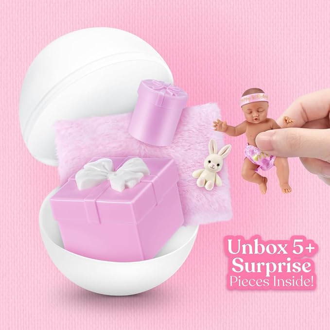 My Mini Birthday Series 1 By ZURU | 6 mini baby dolls to collect; birthday - Image 2