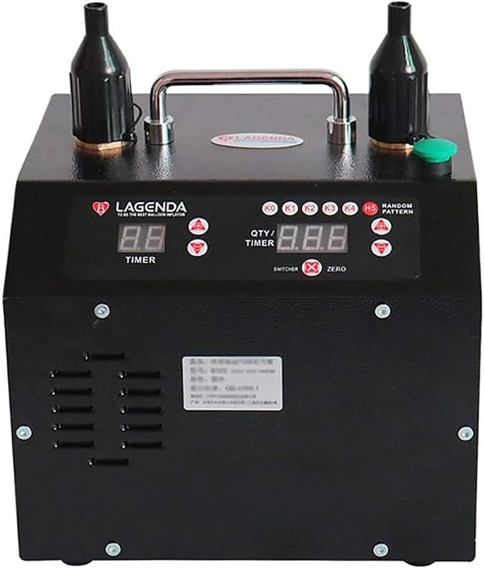 Electric Balloon Inflator Pump, 1400W Dual Nozzle Blower - Image 6