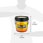 AllDay Locks Lock N Twist (Bucket) | Supreme Hold, No Frizz or Flaking | Hydrating, Nourishing Locking Gel | Grape & Avocado-Infused | Lock & Twist Braids, Locks, Twists, Cornrows | 64 oz