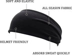 Yoga Headbands for Women, Non Slip Elastic Sweat Hairbands, Solid Color Head Accessories Headscarves Hair Hoop, Sweat-Absorbing Hairbands for Sports, Fitness, Running