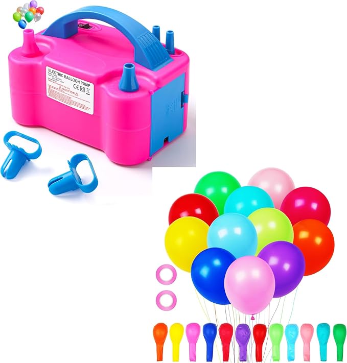 Voircoloria Balloon Pump Electric by Voircoloria