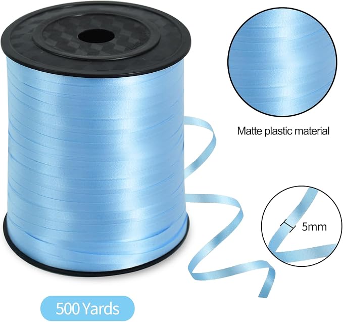 TONIFUL 500 Yards Curling Ribbon-Balloon Ribbon-Balloon String - Image 2