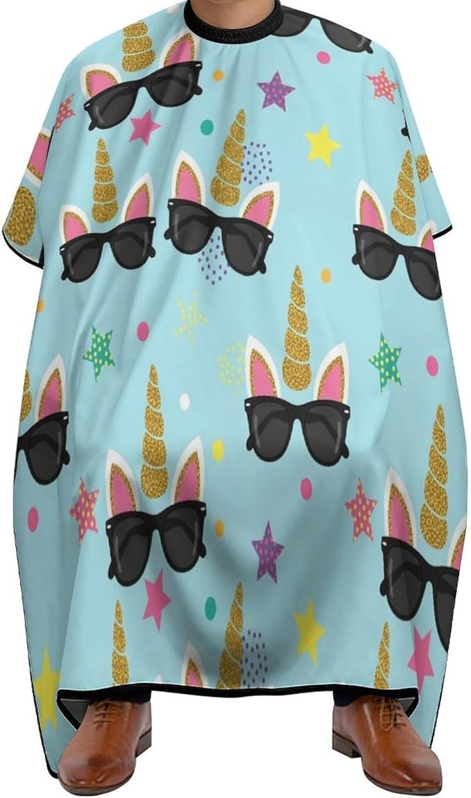 Hairdresser Cape with Neck Clasp for Coloring/Perming/Styling