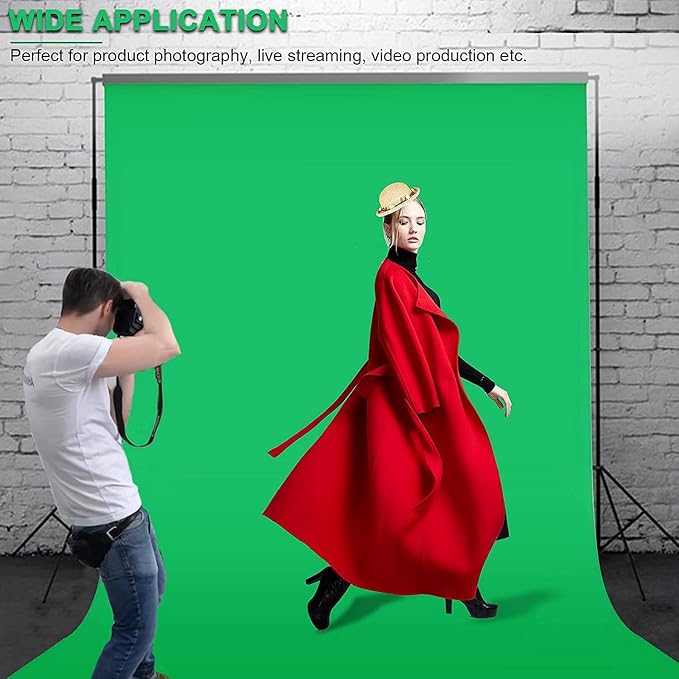 10 X 7 FT Green Screen Backdrop - Image 4