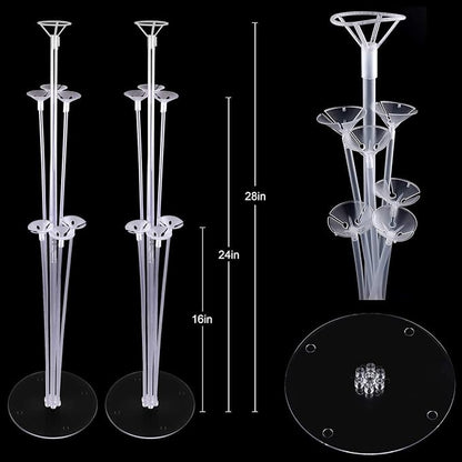 Balloon Stand Kit for Party and Wedding Decorations Celebrations 4 Sets Balloon - Image 2
