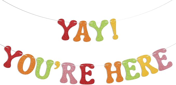 Yay！You're Here Banner by Hemicha