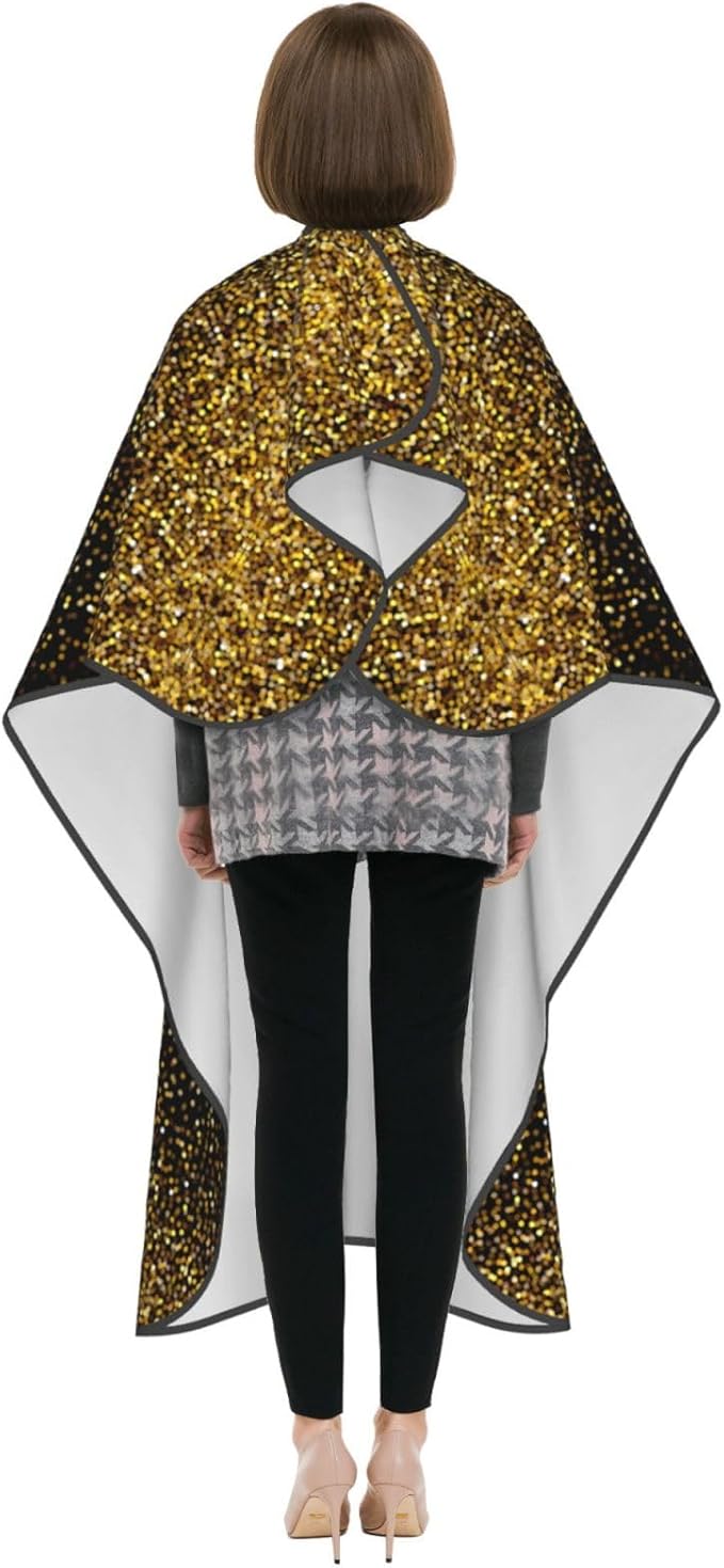 Custom Barber Cape for Men Personalized Professional Hair Cutting Cape with Text for Home Salon Barbershop
