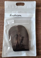 Hair Toppers for Women Real Human Hair 3D Cover Topper with Bangs Hair Extensions Clip in Bangs for Daily Wear Dark Brown #2 Color