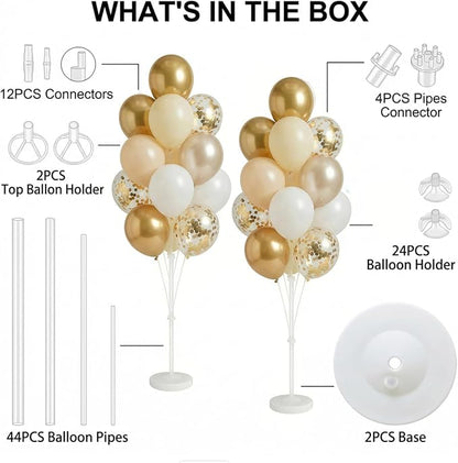Gold Balloon Column Stand Kit - Image 3