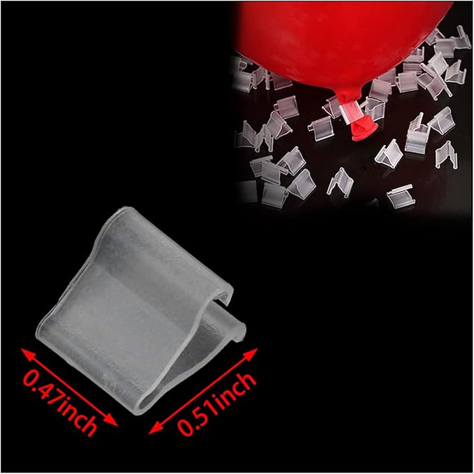 AYLIFU Transparent Balloon Clip - Image 2