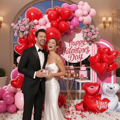 Valentines Day Balloons Garland Arch Kit - Image 4