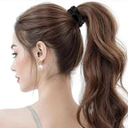 10 Pcs Small Satin Hair Ties No Damage for Women Girls Thick Thin Hair, Small Satin Scrunchies Hair Ties Skinny Hair Elastic Bands Ponytail Holder for Women Hair Accessories (Colorful)