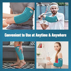 Elbow Ice Pack for Tendonitis & Tennis Elbow, 2 Hours Long Lasting Cold Compression Flexible Ice Pack Wrap Sleeve, Pain Relief for Golfers Arm, Arthritis, Injuries