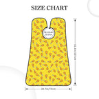 Stretchable Beard Cape, Non-Stick Hair Catcher for Trimming, Waterproof Grooming Apron, Crispy Fried Chicken