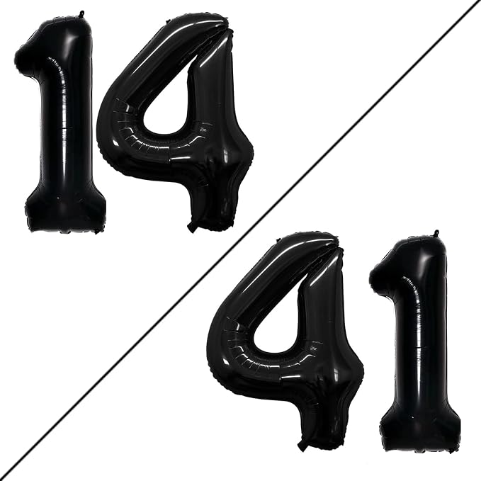 Number 14 Balloons for 14th Birthday Sweet 14 Party Decorations, 42 Inch Jumbo by GOER