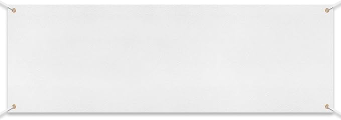 Zonon Large Blank Banners And Signs Polyester Oxford Cloth Sublimation Banner by Zonon
