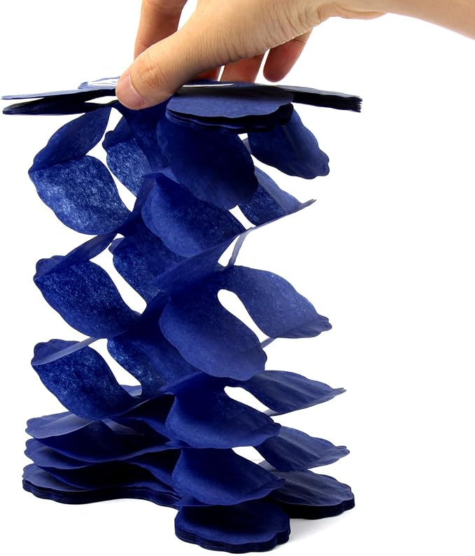 Baby-Royal Navy-Blue Party-Decorations Streamers Garland - Image 5