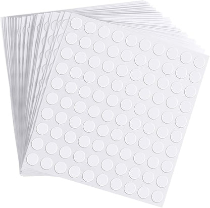 Zonon 3000 Pcs Double Sided Adhesive Dots Clear Glue Point Tape Stickers by Zonon