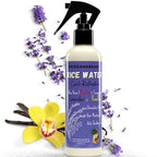 Rice Water For Hair Growth - Hair & Scalp Treatment, Rosemary Water Spray For Hair Growth, Infused with Biotin, Vegan Non-Greasy Spray Naturally Thicker hair. (Vanilla + Cedarwood, 4 OUNCES) (8 OUNCES, Lavender vanilla)