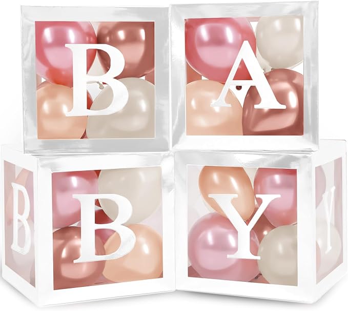44-Piece Baby Shower Decorations by Vellax