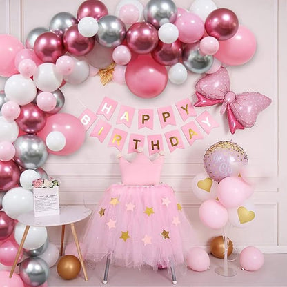 12 Inch Metallic Rose Gold Balloons, Baby Shower, Graduate Party Decorations - Image 5