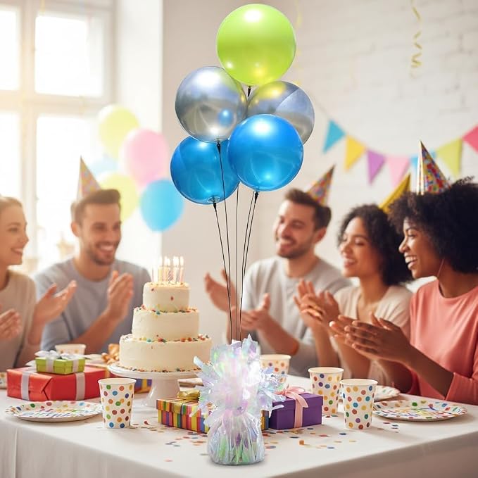 balloon weights are perfect for parties, weddings. Each pack includes 9PCS - Image 5