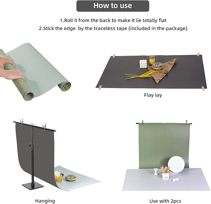 Photography Backdrops Product Photo Background：Small Product Photoshoot Paper - Image 5