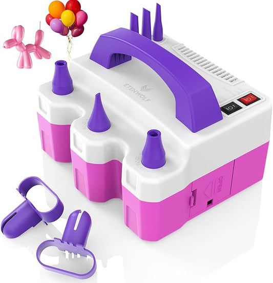 ETENWOLF Electric Balloon Pump for All Balloons | Balloon Inflator for Birthday by ETENWOLF