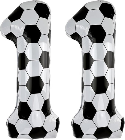 40 Inch Soccer Number 11 Foil Balloon, Soccer Birthday Party Decorations | by Unknown