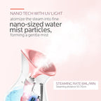 Colorfarm Facial Steamer Skin Care Kit: Face Steamer Home Spa Deep Cleaning Unclogs Pores with 4 Skin Care Tools - Relaxing Self Care Skincare Beauty Gifts for Women Girl (Skin Essentials Master Kit)