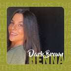 1 Pack Of Dark Brown Henna Hair & Beard Color/Dye 150 Grams - Natural Hair Color, Plant-based Hair Dye - The Henna Guys