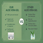 Bless International-Organic-Aloe-Vera-Gel 96%-Pure-Freshly-Made-Within-12-Hours-Of-Harvest Perfect-For-Face-Body-Scalp-&-Hair-Hydration Soothing-Moisturizer-For-Sunburn-And-After-Sun-Care-16-oz