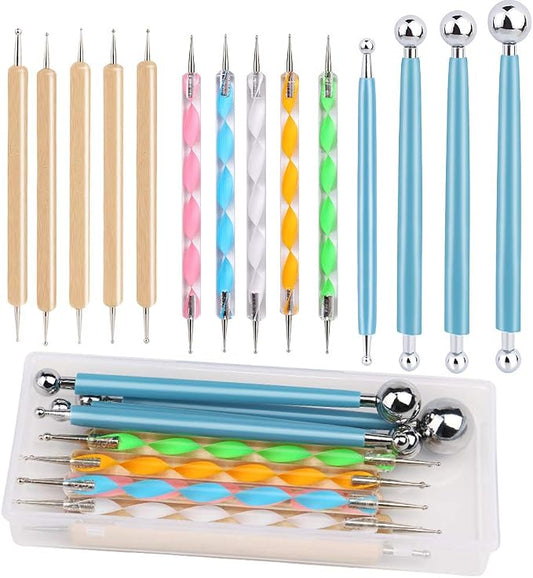 14 Pcs Dotting Tools Ball Styluses by lokunn