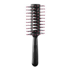 Cricket Static Free Tunnel 9-Row Vented Hair Brush for Blow Drying and Styling - Ideal for Long, Short, Thick, Thin, Curly, Straight, Wavy, and All Hair Types