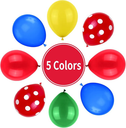 Red Yellow Blue Balloons - Image 3