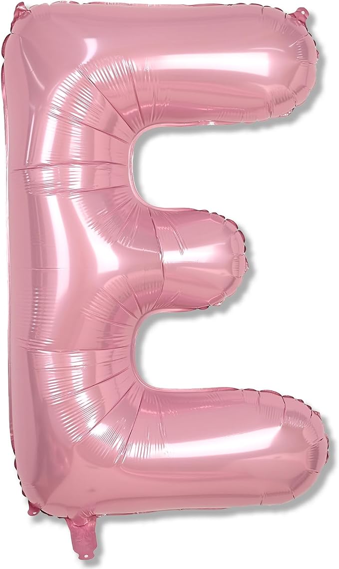 40 Inch Pearl Pink Large Letter Balloons A by Lingqiang