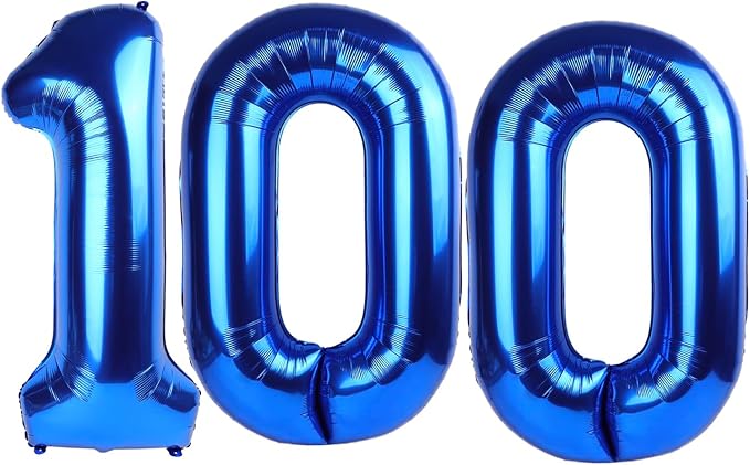 Navy Blue 100 Balloon by IWERP
