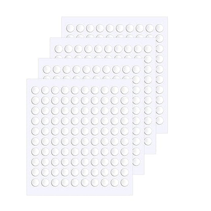 JANYUN 1000 Pcs Double Sided Sticky Dots 6 mm Clear Round Putty by JANYUN