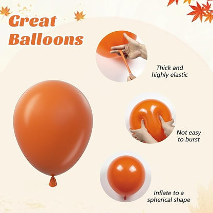 60pcs Fall Balloons, Thanksgiving Balloons 12inch - Image 3