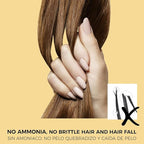 Indus Valley Natural Organic Damage Free Gel Hair Color | Ammonia Free, Vegan & Cruelty Free | Up to 100% Gray Coverage, Long Lasting Results |Medium Copper Blonde 8.4 (20gram+200ml)