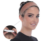 Madison Headwear Wig Grip Headbands For Women- Adjustable To Custom Fit Your Head - Velvet Comfort - Wig Bands No Slip Breathable Lightweight Material For All Day Wear! Keep Wig Comfortably Secured